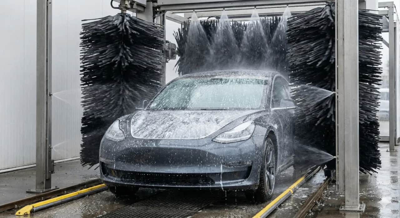 Myjnia automatyczna: Jak umyć auto bezpiecznie i bez rys? Poradnik